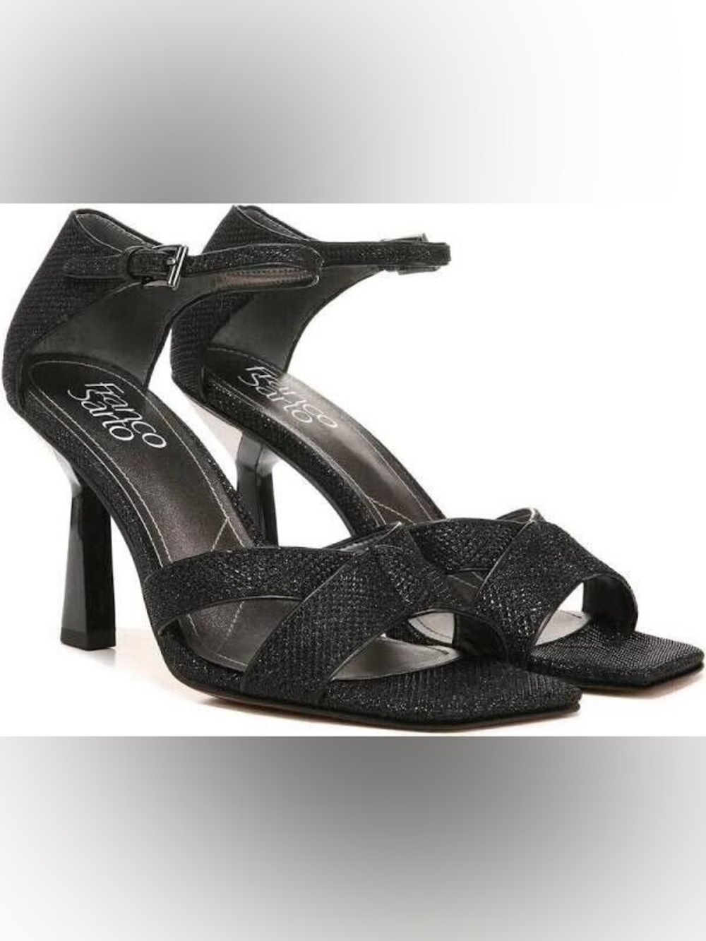 Franco Sarto Rania Black Ankle Strap Heel Size
9